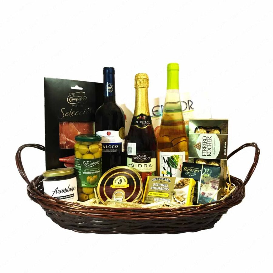 Canastas De Regalo Con Vino